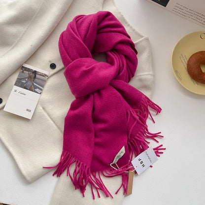 Cashmere Winter Scarf for Women – Warm Long Pashmina Shawl