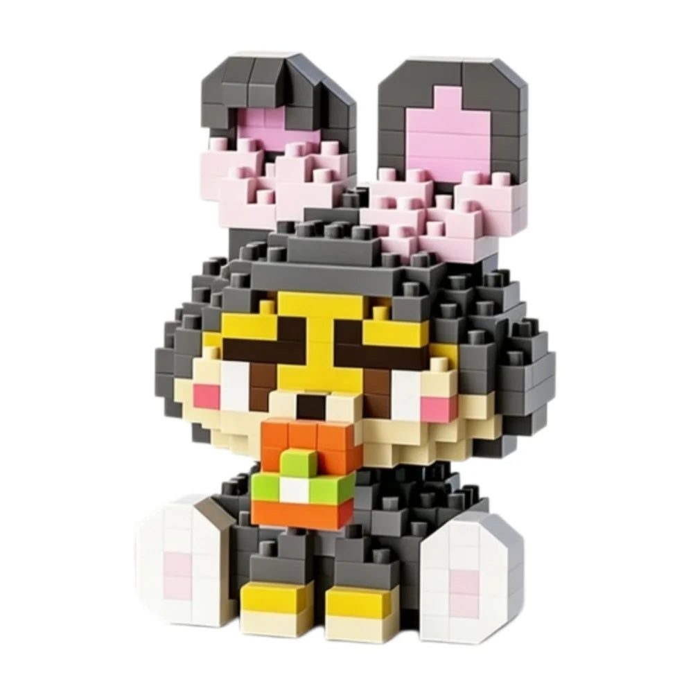 Disney Mini Building Blocks Figure – Mickey Minnie Princess Brick Toy