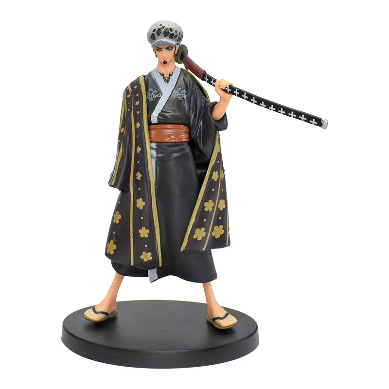 18CM One Piece Luffy Zoro Chopper Nami PVC Action Figures