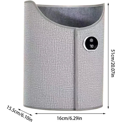 Under Desk Leg & Foot Warmer with Thermostat, LCD Display & Auto Shut-Off