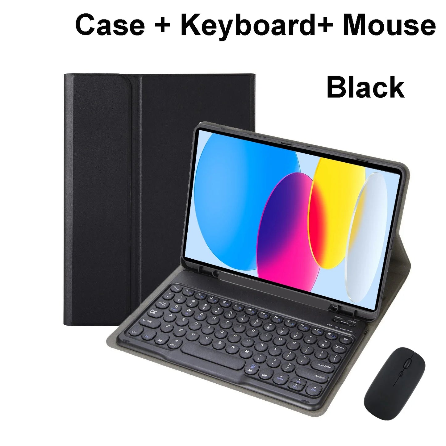 iPad Bluetooth Keyboard Case with Touchpad – 11th Gen, A16, Multi-Language