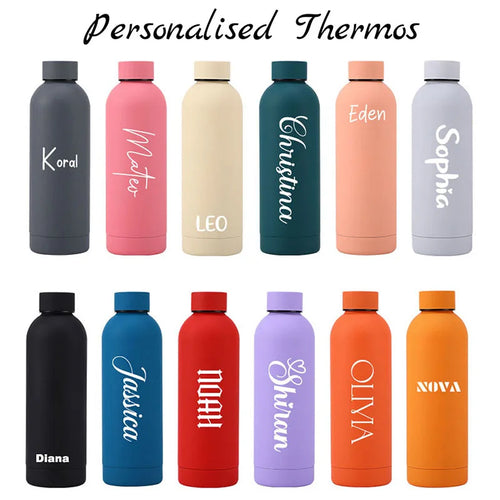 Stainless Steel Vacuum Water Bottle – Insulated Sports Flask for Outdoor & Travel