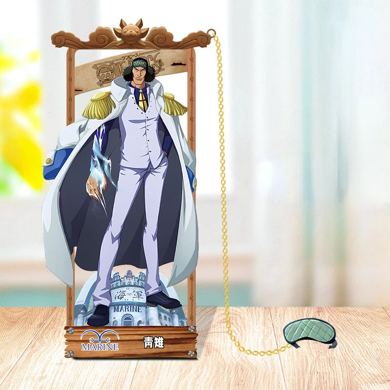 One Piece Cartoon Character Metal Bookmark