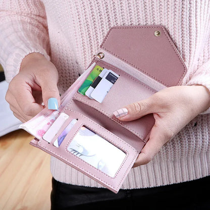 Women's Tassel Wallet Small PU Leather Coin Purse