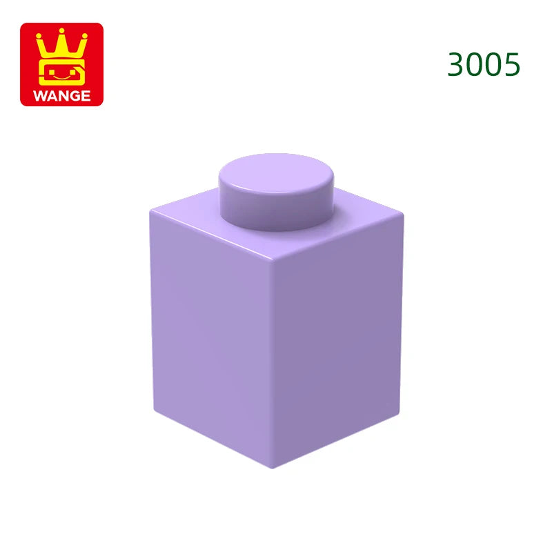 Wange 3005 1x1 Basic Brick MOC Parts – 232pcs Bulk Pack