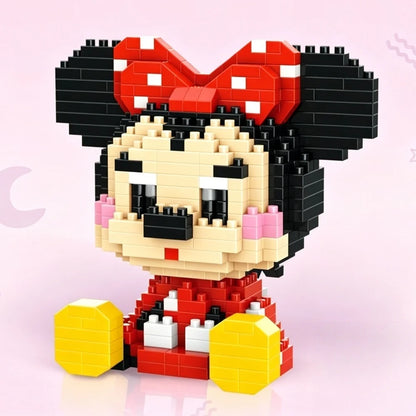 Disney Character Mini Building Blocks Set – Micro Bricks Figures 135–214 PCS