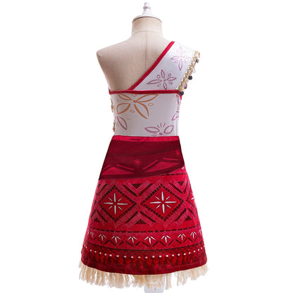 Moana Princess Costume for Girls with Accessories – Ages 2–12