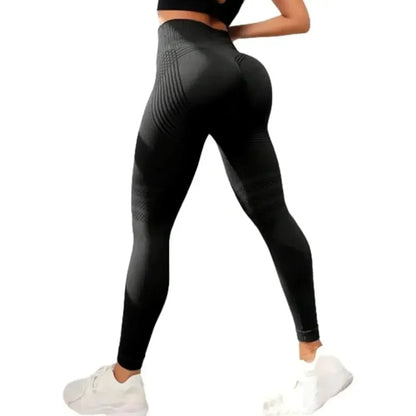 High Waist Butt Lifting Leggings – Tummy Control Scrunch Pants
