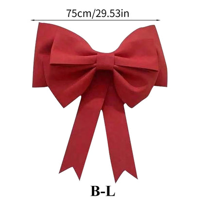 Large Decorative Bow for Christmas, Wedding & Party Decor – Red & Pink