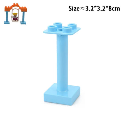 Large Building Blocks Playground Parts – Duplo Compatible Accessories