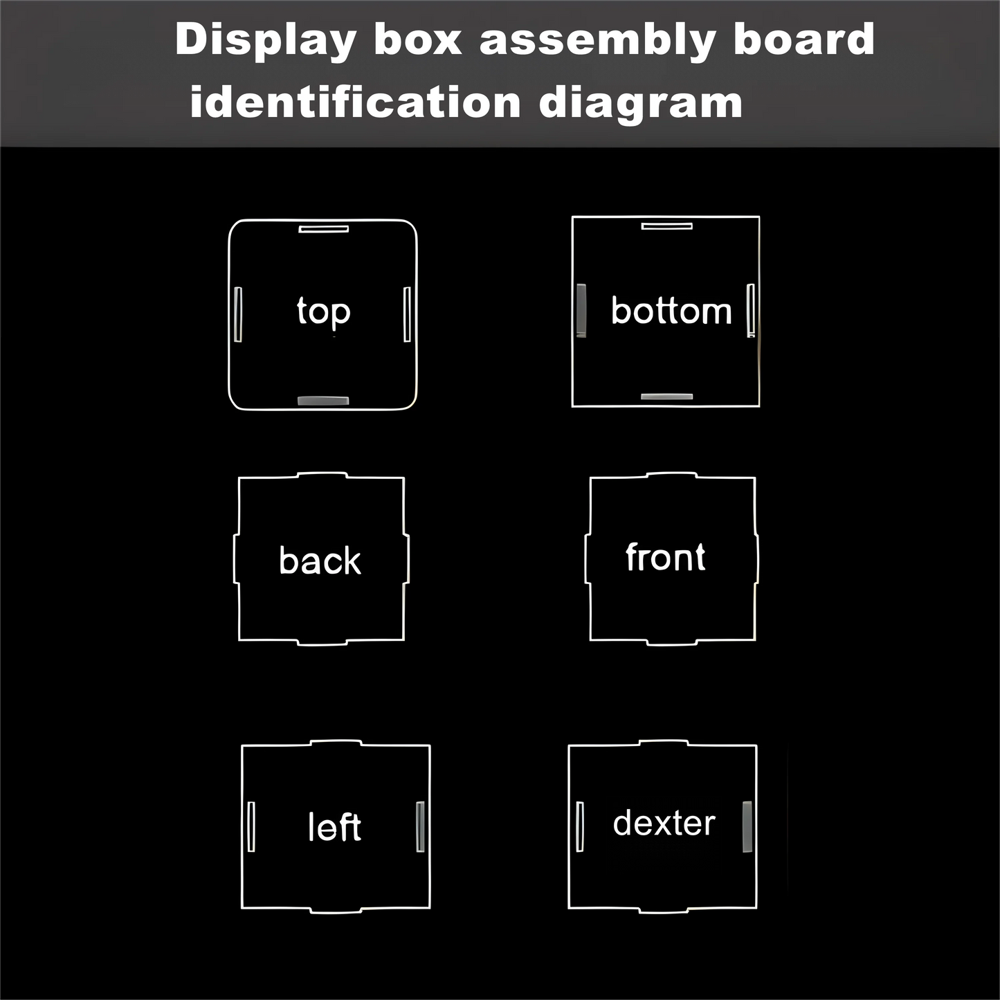 Clear Acrylic Display Box – Dustproof Protection Case