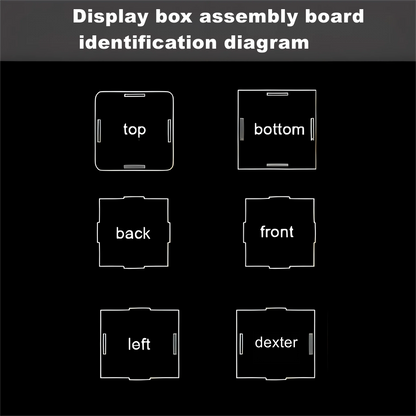 Clear Acrylic Display Box – Dustproof Protection Case