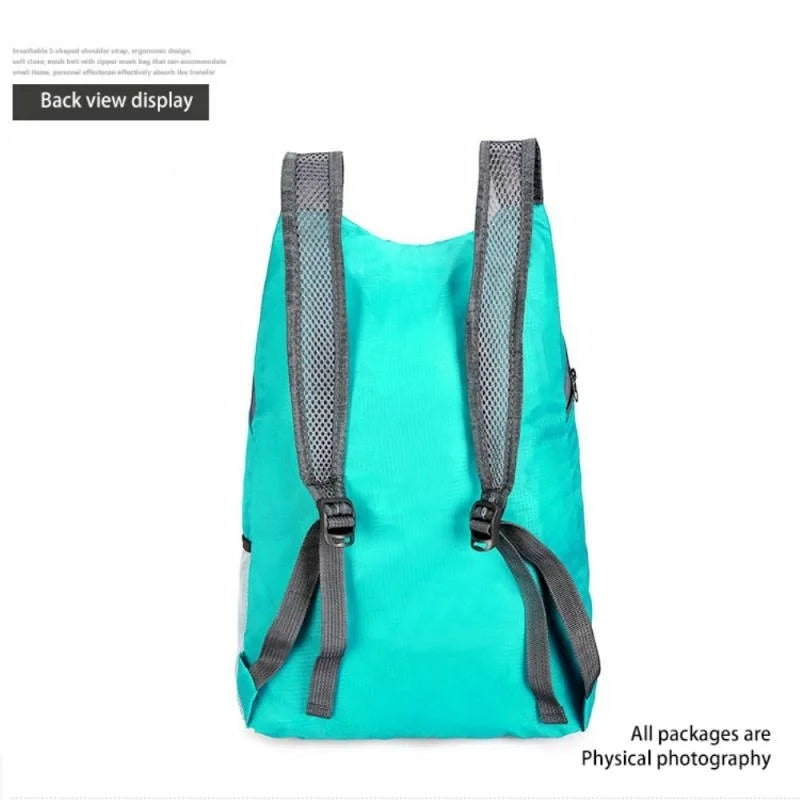 Foldable Waterproof Backpack – Lightweight Packable Daypack for Hiking & Travel