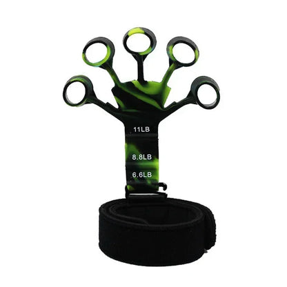 Silicone Finger Grip Strengthener – Guitar & Gym Hand Trainer
