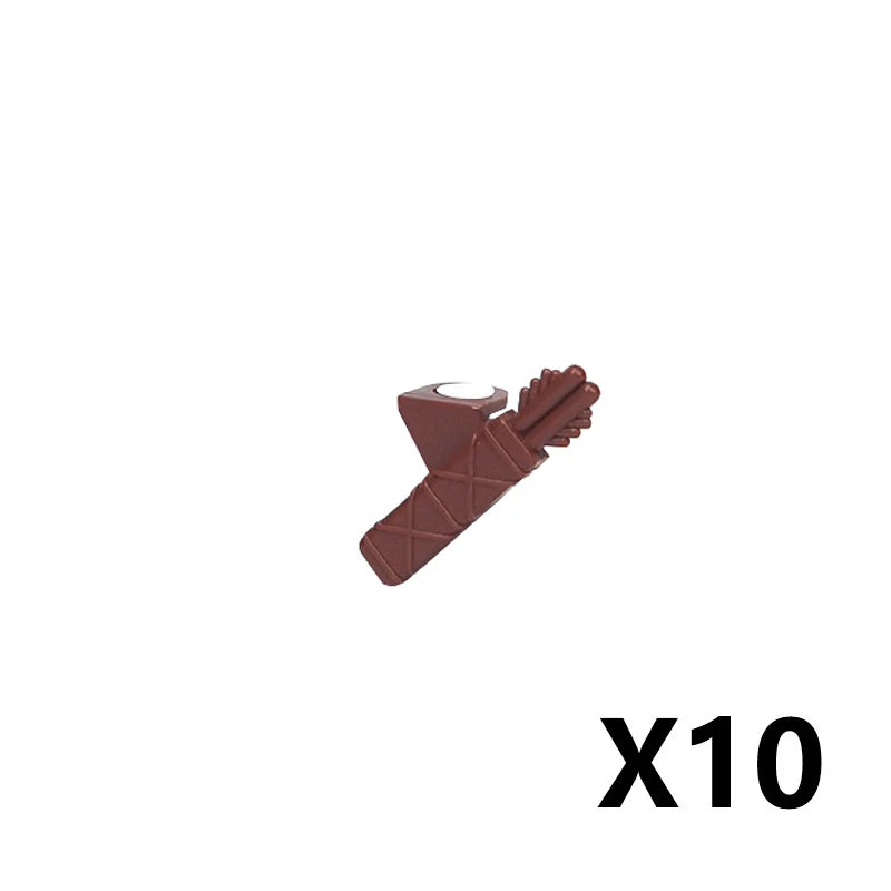 Medieval Military Building Blocks Parts – Castle Knights Weapons Accessories