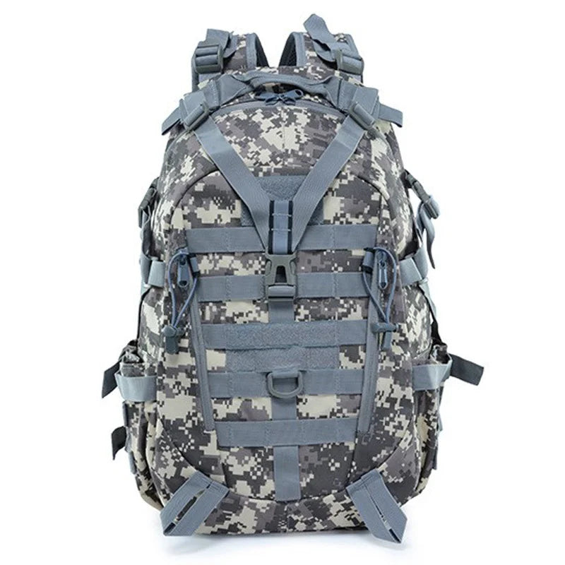 40L Tactical Backpack – MOLLE Hiking & Survival Bag