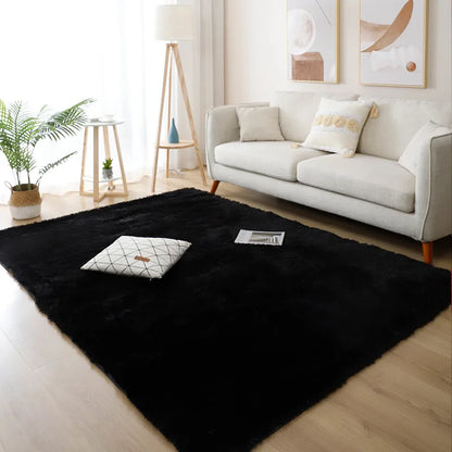 Fluffy Shaggy Area Rug – Soft Non-Slip Carpet for Living Room & Bedroom