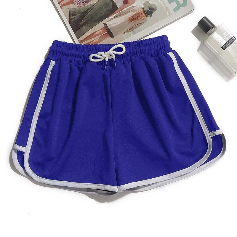 Women's Casual Athletic Shorts – Loose Mid-Waist Yoga & Summer Shorts