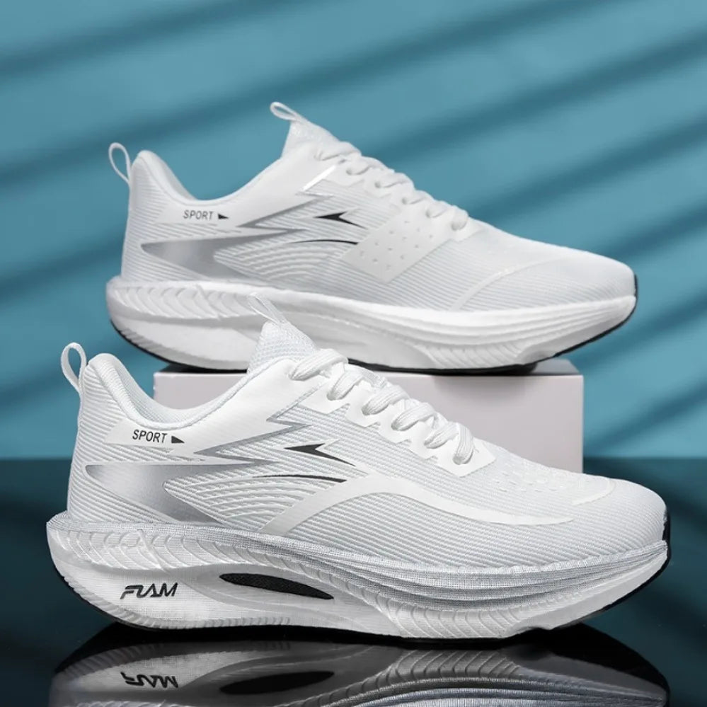 Men's Lightweight Running Sneakers – Breathable Mesh Sport Shoes