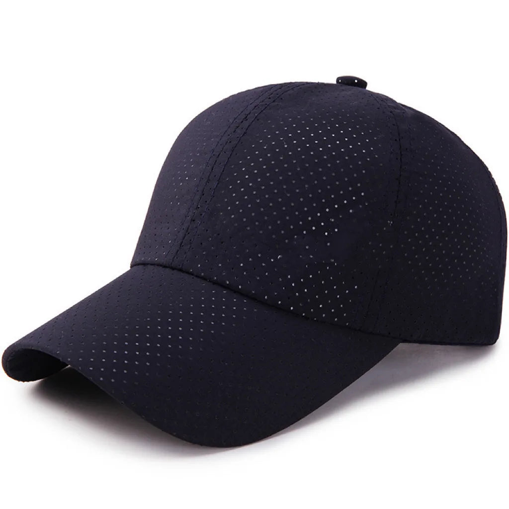 Breathable Mesh Baseball Cap – Unisex Adjustable Sun Hat