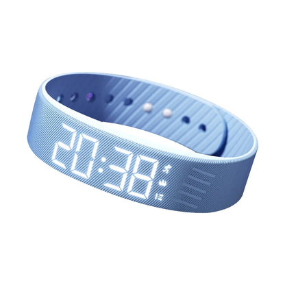 LED Digital Smart Bracelet Watch with Pedometer & Alarm
