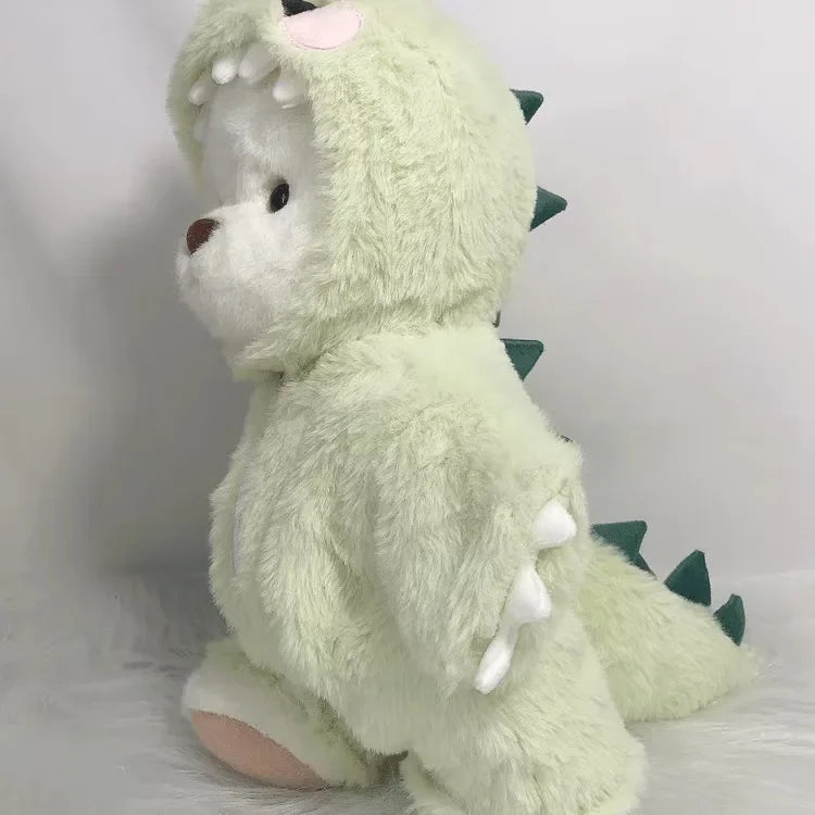Dress-Up Teddy Bear Plush Toy with Changeable Outfits – Cute Stuffed Animal Doll