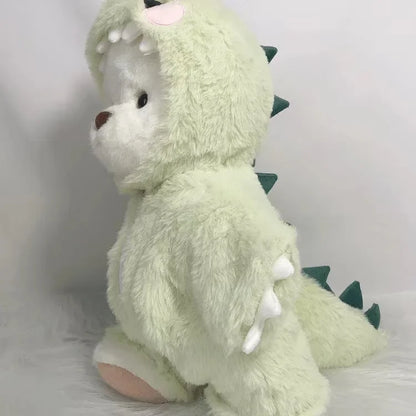 Dress-Up Teddy Bear Plush Toy with Changeable Outfits – Cute Stuffed Animal Doll
