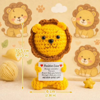 Crochet Pocket Hug Doll – Handmade Knitted Positive Energy Gift