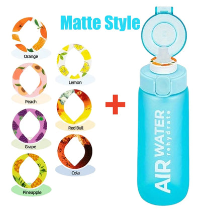 750ML Fruit Flavor Sports Water Bottle with 7 Pods