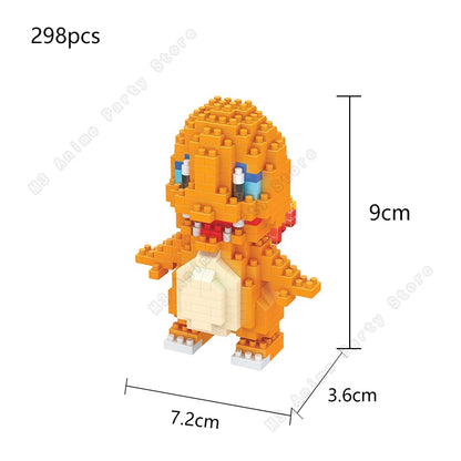 Pokemon Micro Building Blocks Set – Pikachu, Gengar, Charizard & More