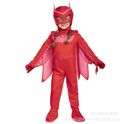 Kids Anime Hero Gecko Costume with Mask – Halloween Cosplay Suit
