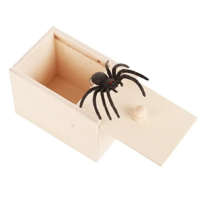 Spider Prank Scare Box – Halloween Trick Toy for Kids & Adults