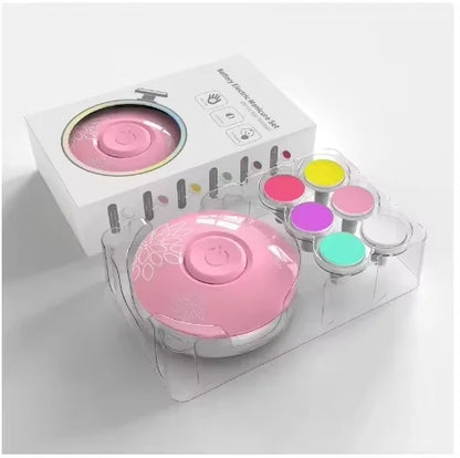 Electric Baby Nail Trimmer & Polisher Kit for Infants and Adults