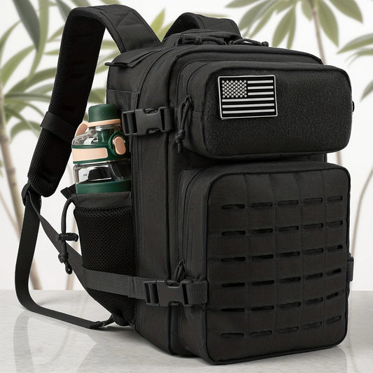 25L Tactical MOLLE Backpack – Hiking & Outdoor Survival Bag for Men & Women