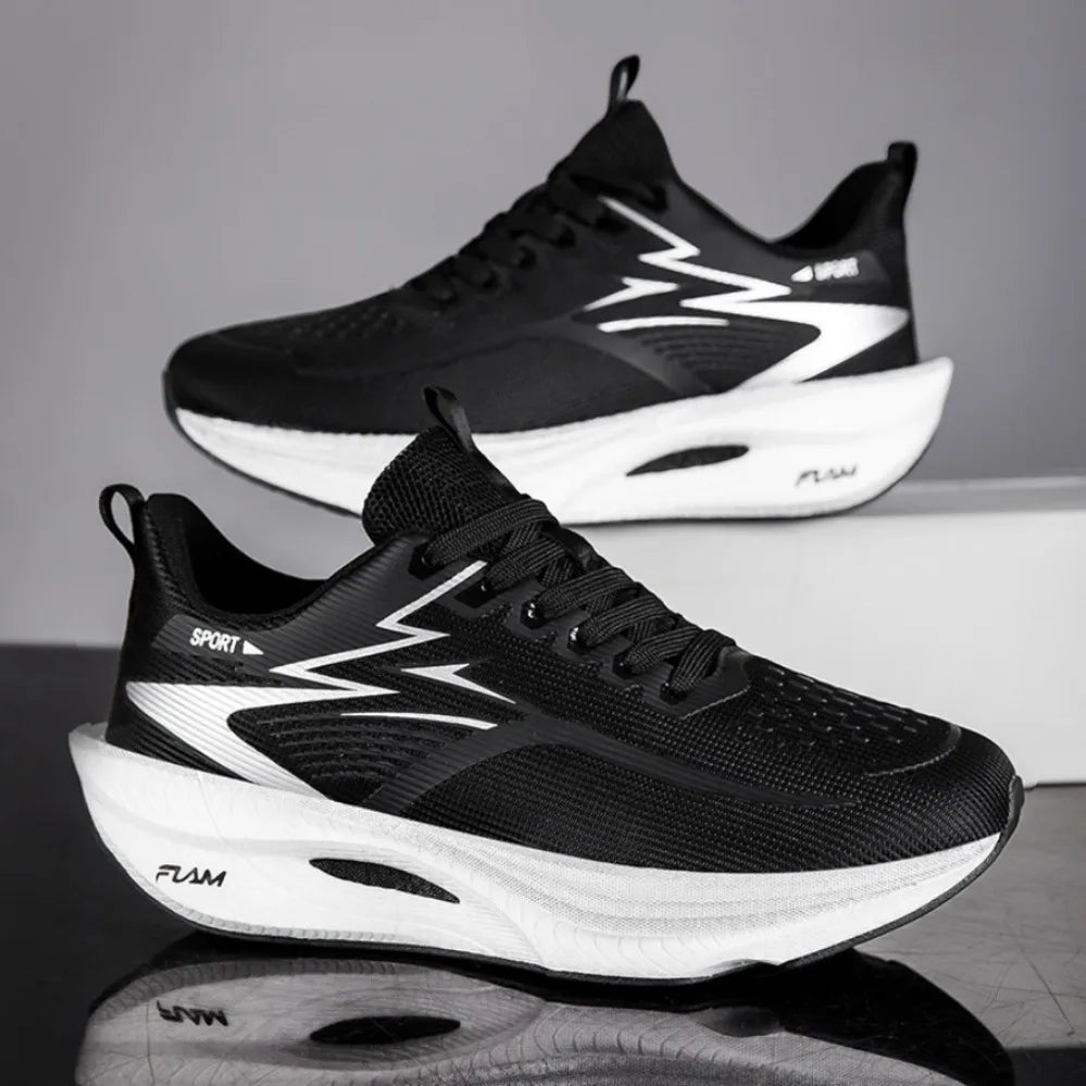 Men's Lightweight Running Sneakers – Breathable Mesh Sport Shoes