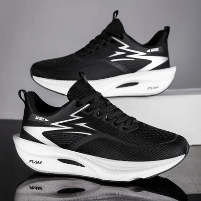 Men's Lightweight Running Sneakers – Breathable Mesh Sport Shoes