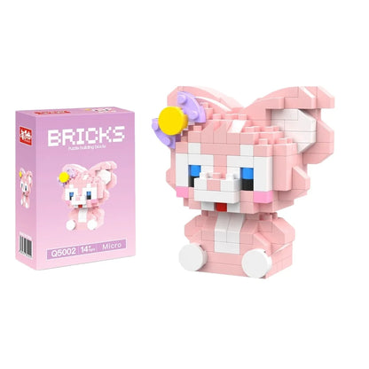 Cartoon Character Mini Building Blocks Set – DIY Brick Figures