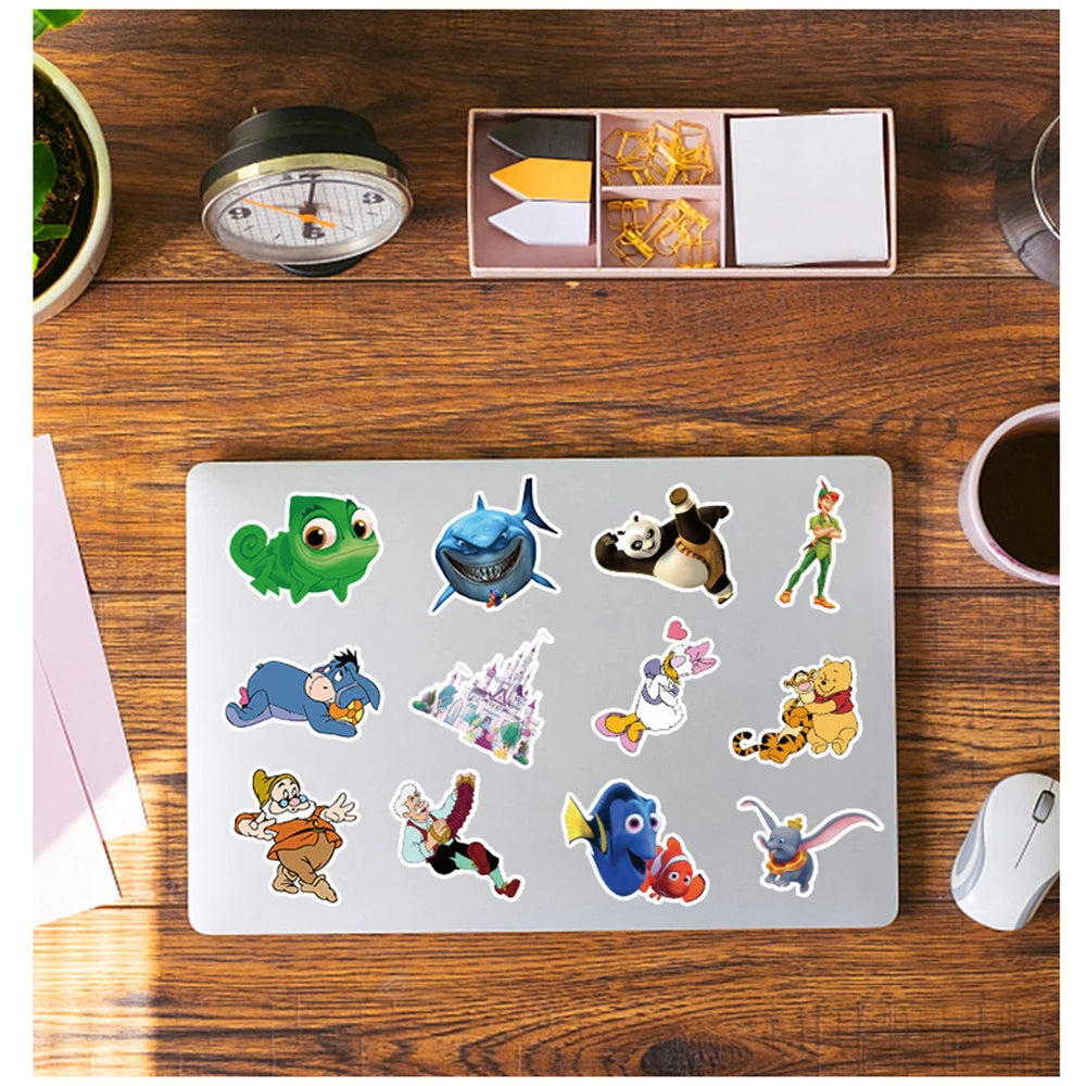 Disney Mix Cartoon Character Stickers (10/30/50/100 PCS)