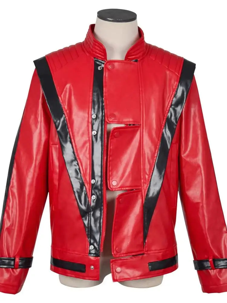 Michael Jackson Thriller Jacket Costume – Red Cosplay