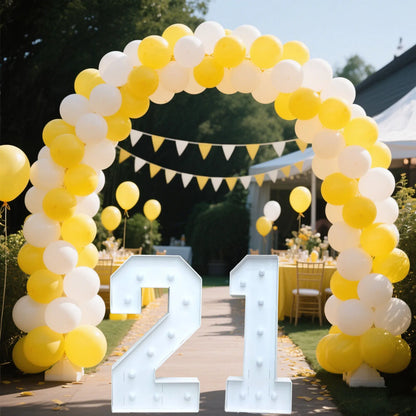 Light-Up Marquee Number 0-9 | 28.7" LED Party Decoration