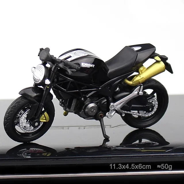 1:18 Ninja H2R Diecast Motorcycle Model with Working Suspension