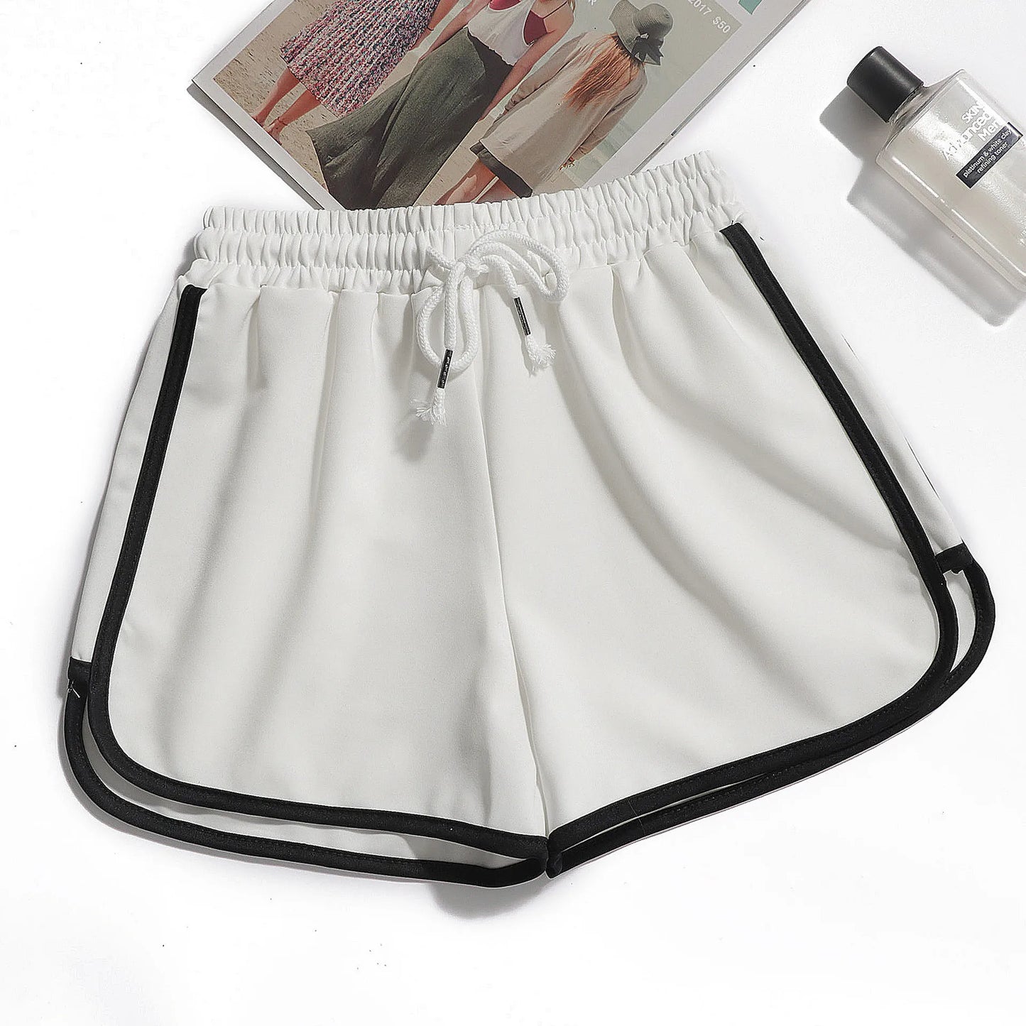 Women's Casual Athletic Shorts – Loose Mid-Waist Yoga & Summer Shorts
