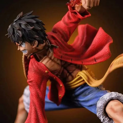 18CM One Piece Monkey D. Luffy Battle Action Figure