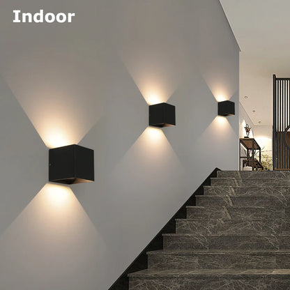 LED Outdoor Wall Light – Waterproof Aluminum Up Down Sconce