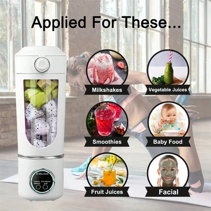 Portable Personal Blender – 700ml 12-Blade Smoothie Maker