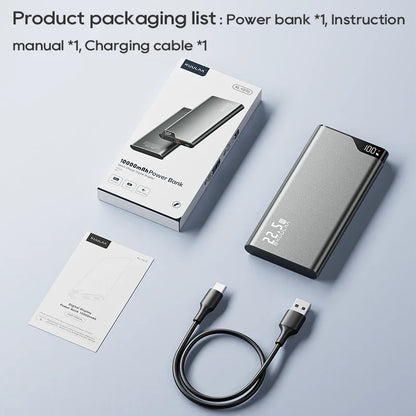 KUULAA 22.5W Power Bank 10000mAh Fast Charging Portable Charger