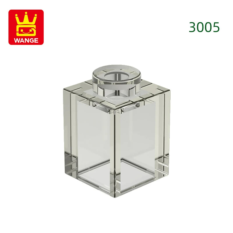 Wange 3005 1x1 Basic Brick MOC Parts – 232pcs Bulk Pack