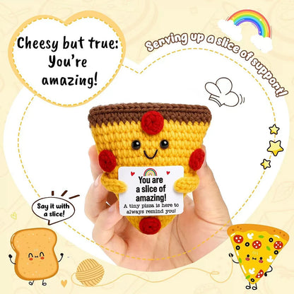 Crochet Pocket Hug Doll – Handmade Knitted Positive Energy Gift