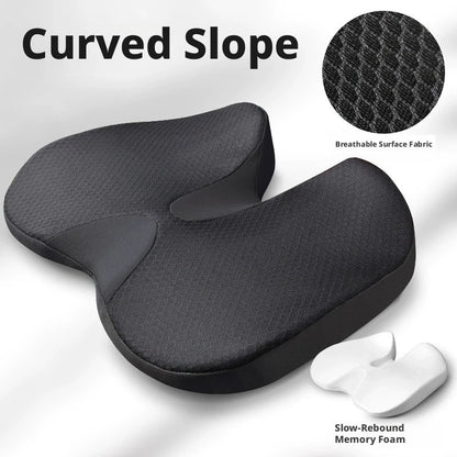 Memory Foam Coccyx Seat Cushion – Tailbone Pain Relief