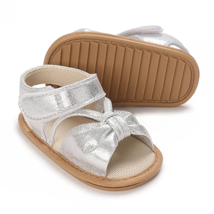 Baby Girl Tassel Sandals – Non-Slip Flat Princess Shoes